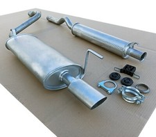 Auspuff für AUDI 80 (B4) 1.6/2.0 & 1.6/2.0E mit E-Prüfzeichen Auspuffanlage