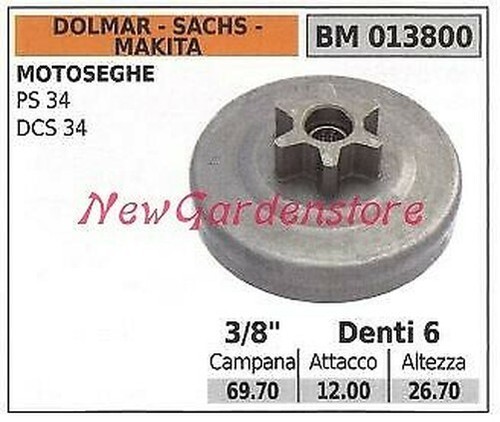 Dolmar ritzel motorsäge - ritzel,