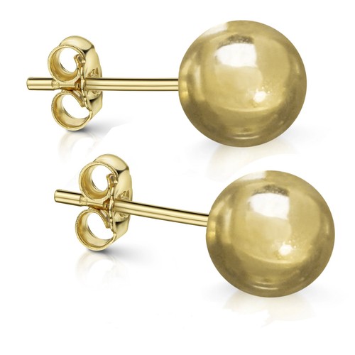 Kugel ohrstecker gold - kugel,