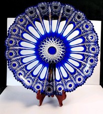 Bleikristall Schale Kristall Platte Kristallschale