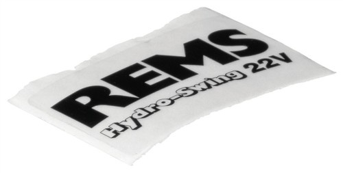 Rems typenschild - rems,