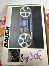Bauer F20 super 8 Filmbearbeitung + Projektor  Top-zustand Tischprojektion