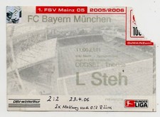 Ticket BL FSV Mainz 05 -