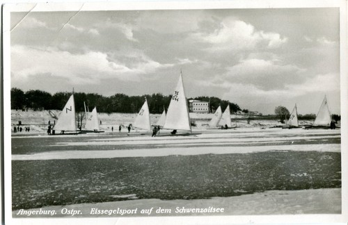 Foto angerburg ostpreussen - foto-ak,