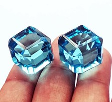 Hellblau Topas 45 Zu 55 Karat