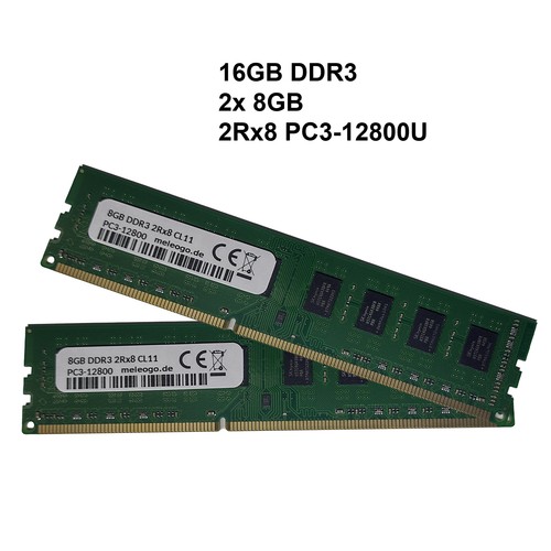 Desktop ram 8gb 16gb ddr3 - 2x, =16gb
