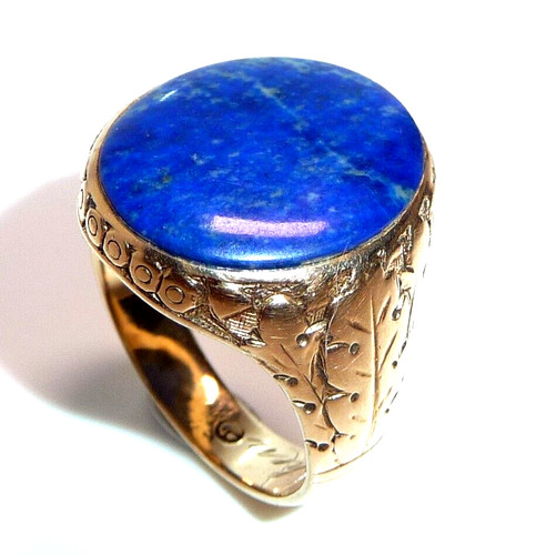 Herren ring 585 gold - ring,