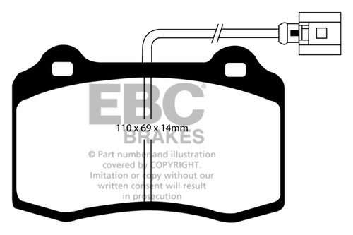 Ebc ultimax2 bremsbeläge - ebc,