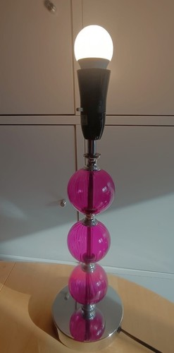 Rosa lila glaskugel - rosa,