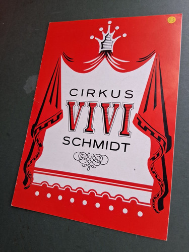 1963 programm cirkus - 1963,