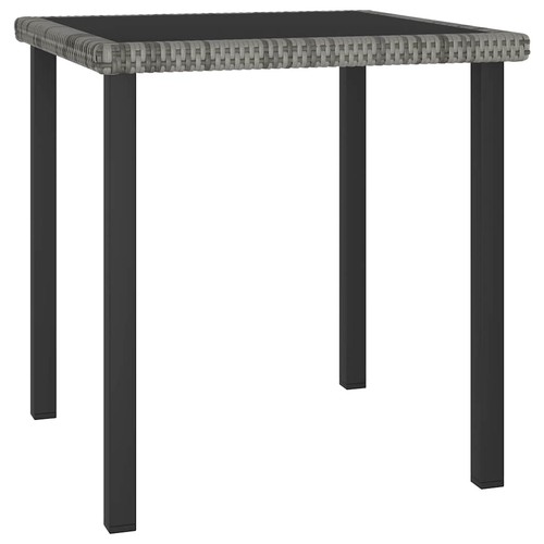 Garten esstisch grau 70x70x73 - garten-esstisch,