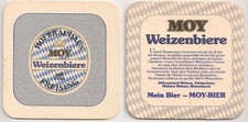Hofbrauhaus Freising - alter Bierdeckel "MOY Weizenbiere"