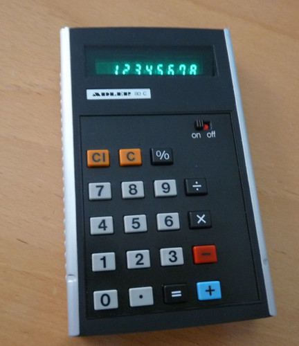 Adler 80c taschenrechner - adler,