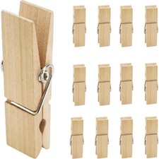 Wäscheklammern Holz 12er Set