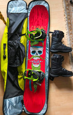 Snowboard-Set zu verkaufen – wie neu & komplett!