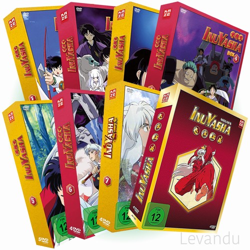 Dvd inuyasha serie - tv-serie, box
