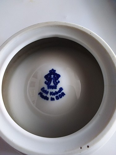 Ddr aschenbecher echt kobalt - echt,