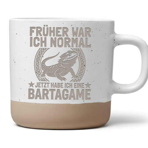 Bartagame tasse mit spruch - bartagame,