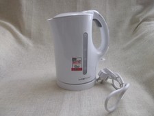 Clatronic Wasserkocher 1,0 Liter+ Modell: WK 3462++900 W +Farbe weiß +Kunststoff