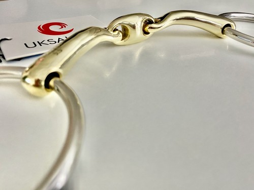 Lose ring trense bit - bit, gebogen