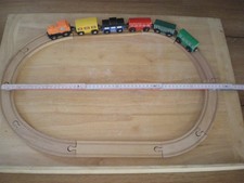 Brio HOLZEISENBAHN Lok mit 5