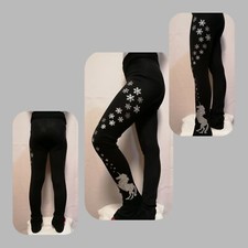 Eiskunstlauf Hose, Trainingshose, Sporthose, Warm Gr.134-140, Mädchen, Kürkleid 