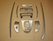 Mercedes CLK W209 Aluminium Interieurleisten Zierleisten Dekor Leisten Abdeckung