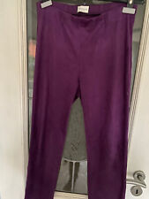 Seductive Hose, lila, Velours Optik, Gr.36, Super Zustand