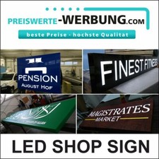 LED Dibond Schild 140cm x 50cm