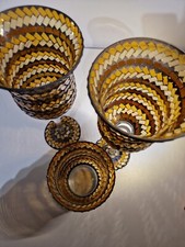 Mosaik Glaskelch, Windlicht (3er Set)