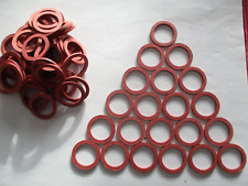 10 Stück Vulkanfiber-Ringe, Dichtungsringe, Flachdichtung Fiber, 21 x 28 x 2 mm