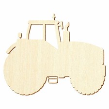 Holz Traktor V3 - Deko Basteln