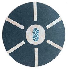 OR8 rutschfestes Holzwabble Balance Board 40cm Rehabilitation Übung Training