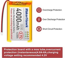 3,7V 4000 mAh LiPo-Akku