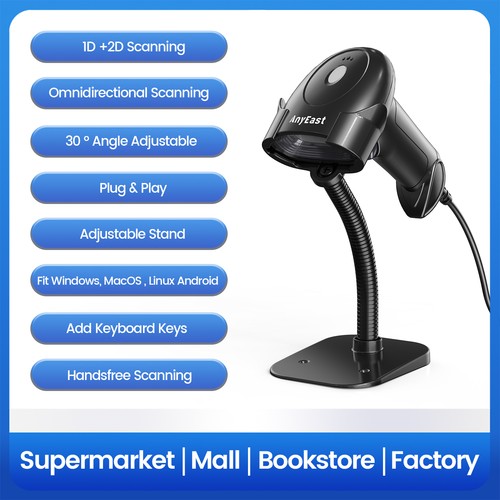 Usb kabel barcode scanner - 2d,