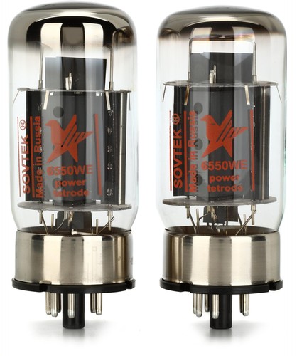 Sovtek 6550we power tubes - power,