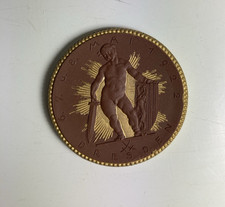 Porzellan Medaille Münze Meissen 6. 7. und 8 Mai 1922 Dresden