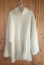 Mohair Pulli mit Fransen H&M