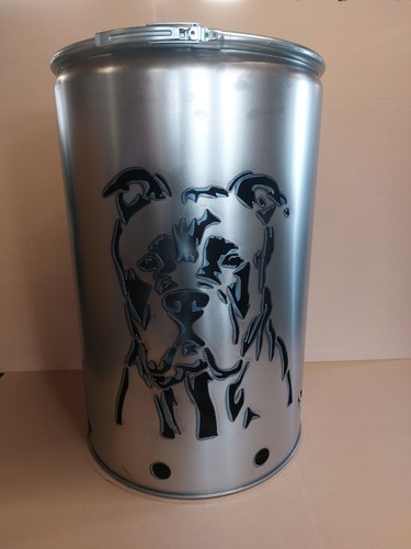 Feuertonne mit cane - -,