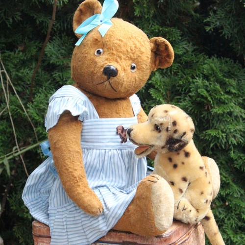 Antiker französischer teddy - antiker,