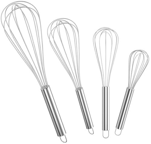 4er set schneebesen aus - 4er,