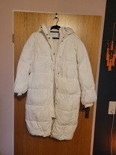 Wintermantel H&M weiß Größe
