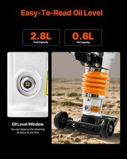 6,5PS 196cc Vibrationsstampfer