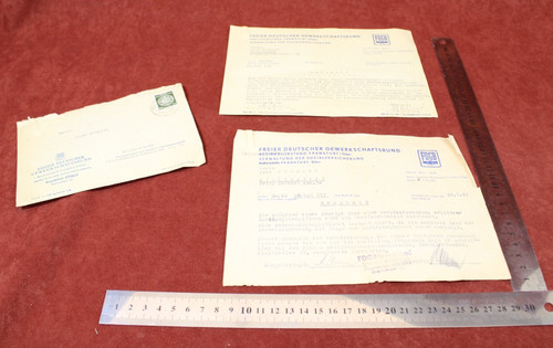 Ddr fdgb brief bescheid - ddr,