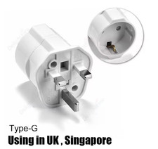 1 Stück Reiseadapter UK