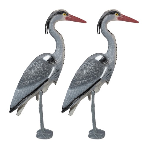 Reiher gartenfigur fischreiher - reiher,
