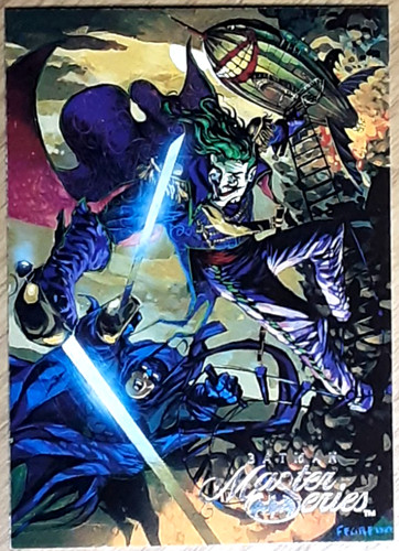1995 batman master series - batman, card