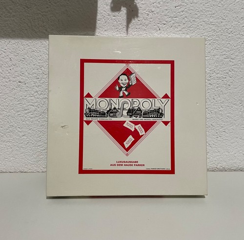 Vintage monopoly luxusausgabe - vintage,
