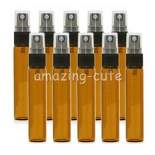 10 Pcs 10ML Gals Sprühflaschen ÄtherischesÖl Desinfektion Flasche Zerstäuber DE