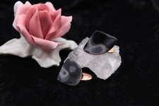 Manschettenknöpfe / Manschetten / Antik Beidseitig emailliert